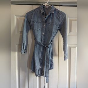 H&M girls size 7/8 jean dress